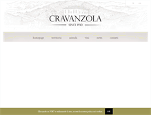 Tablet Screenshot of cravanzola.com